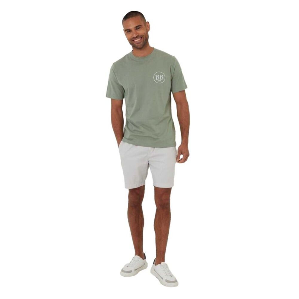 Threadbare Mens Rune Regular T-Shirt / Sage - Picture 4 of 4